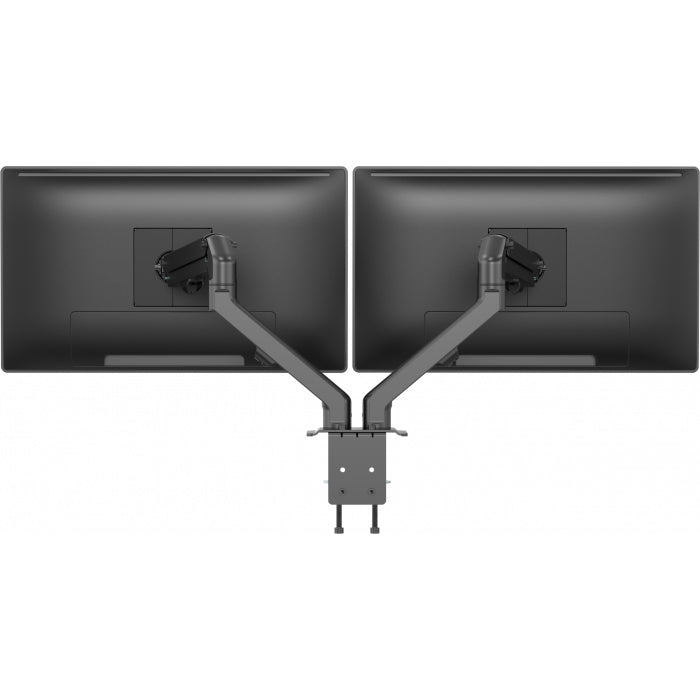 VISION Monitor Desk Arm Dual Matt Black VFM-DAD/4