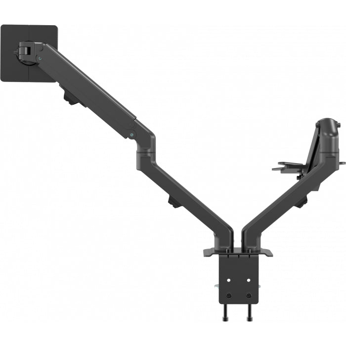 VISION Monitor Desk Arm Dual Matt Black VFM-DAD/4