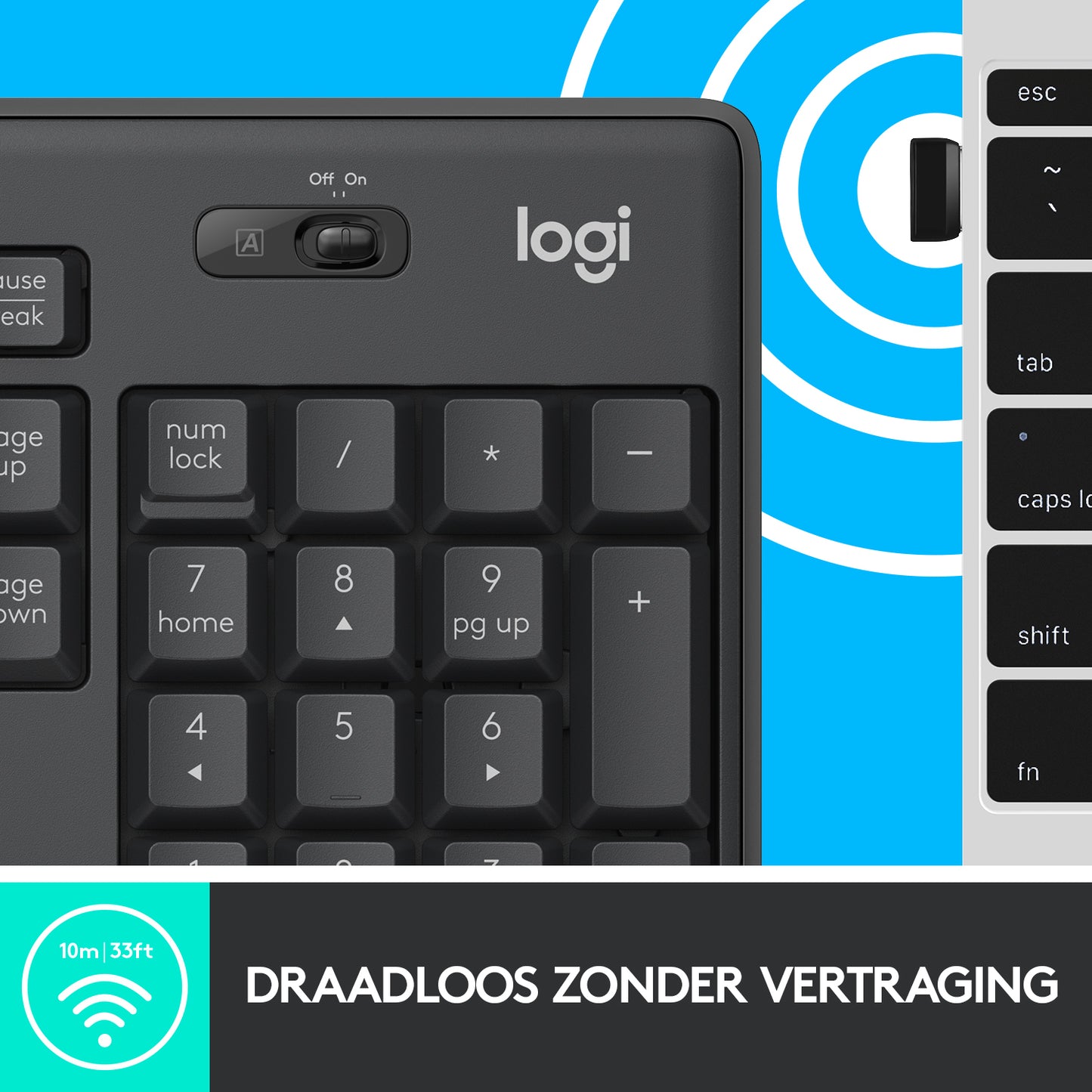 Logitech MK295 silent wireless desktop