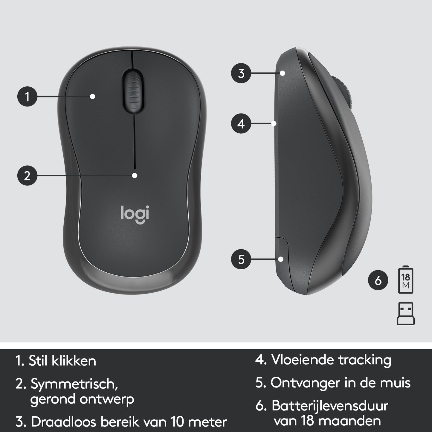 Logitech MK295 silent wireless desktop
