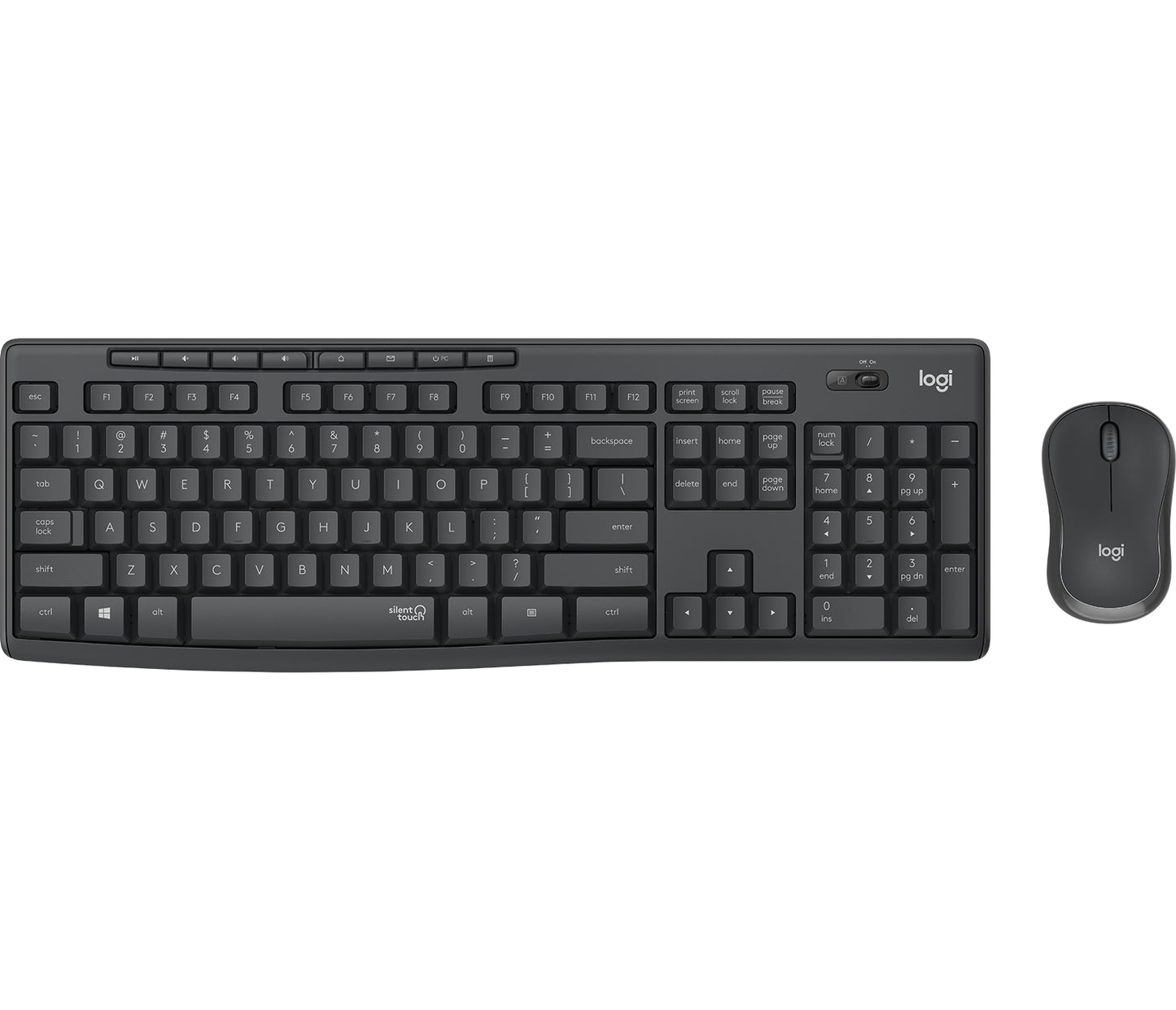 Logitech MK295 silent wireless desktop