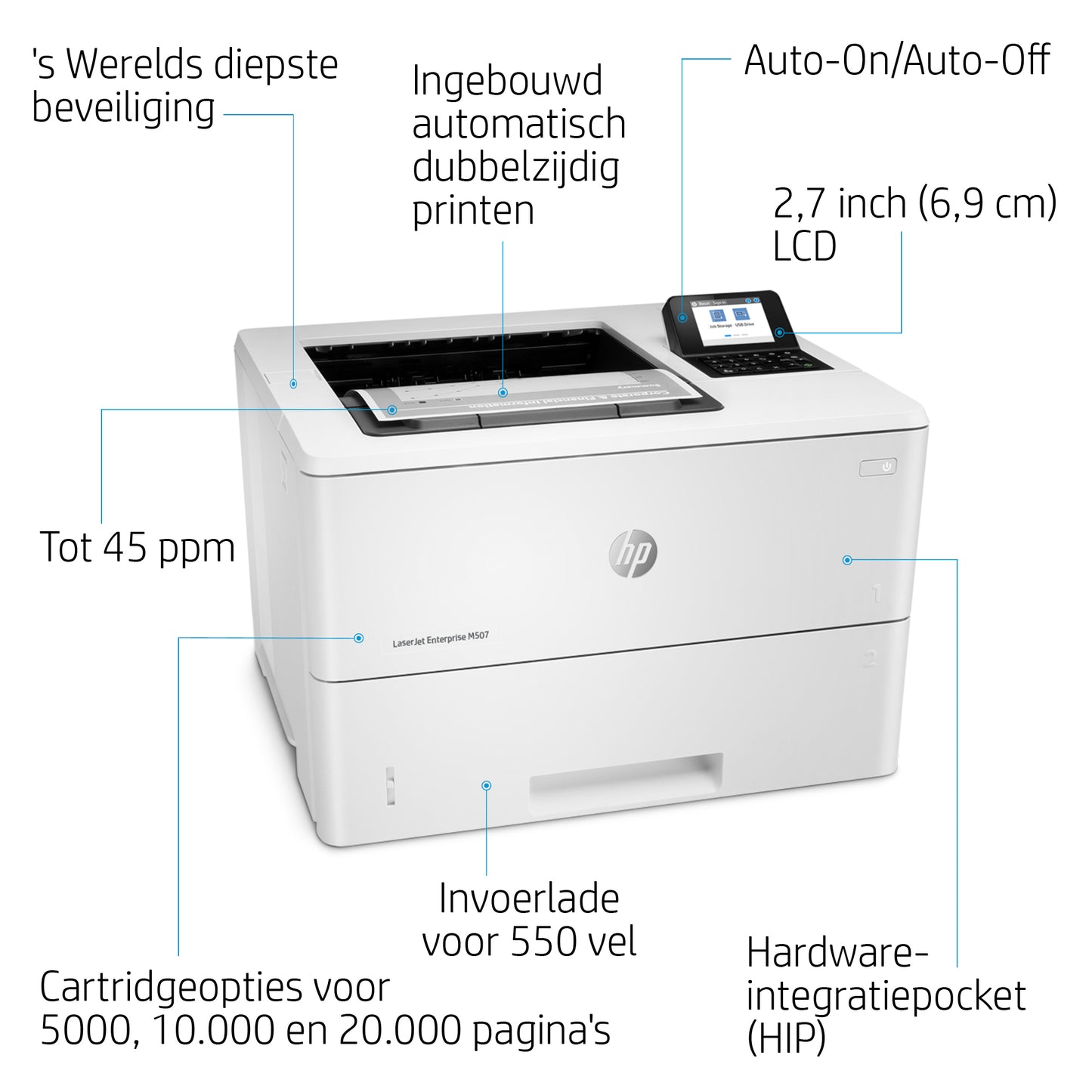 HP LaserJet Enterprise M507dn