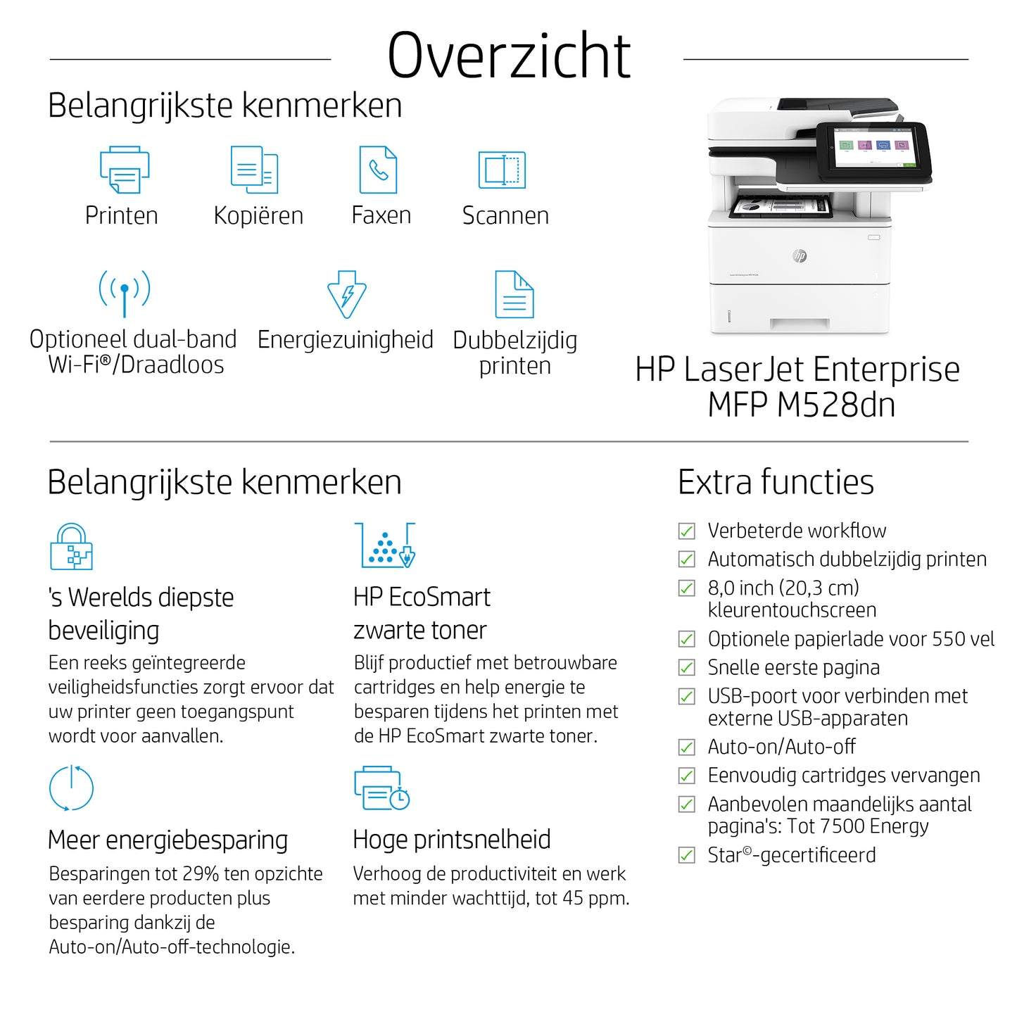 HP LaserJet Enterprise M528dn
