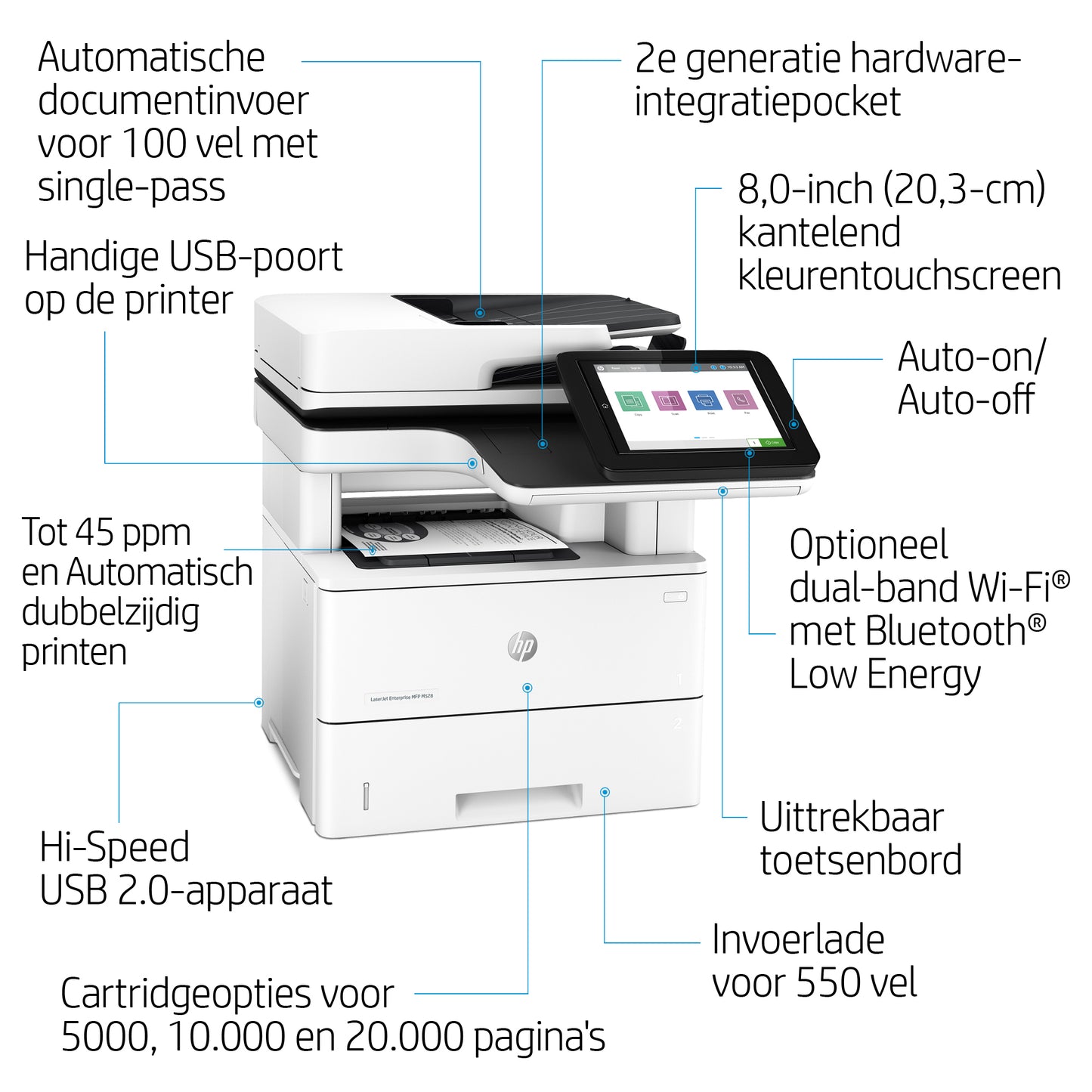 HP LaserJet Enterprise M528dn