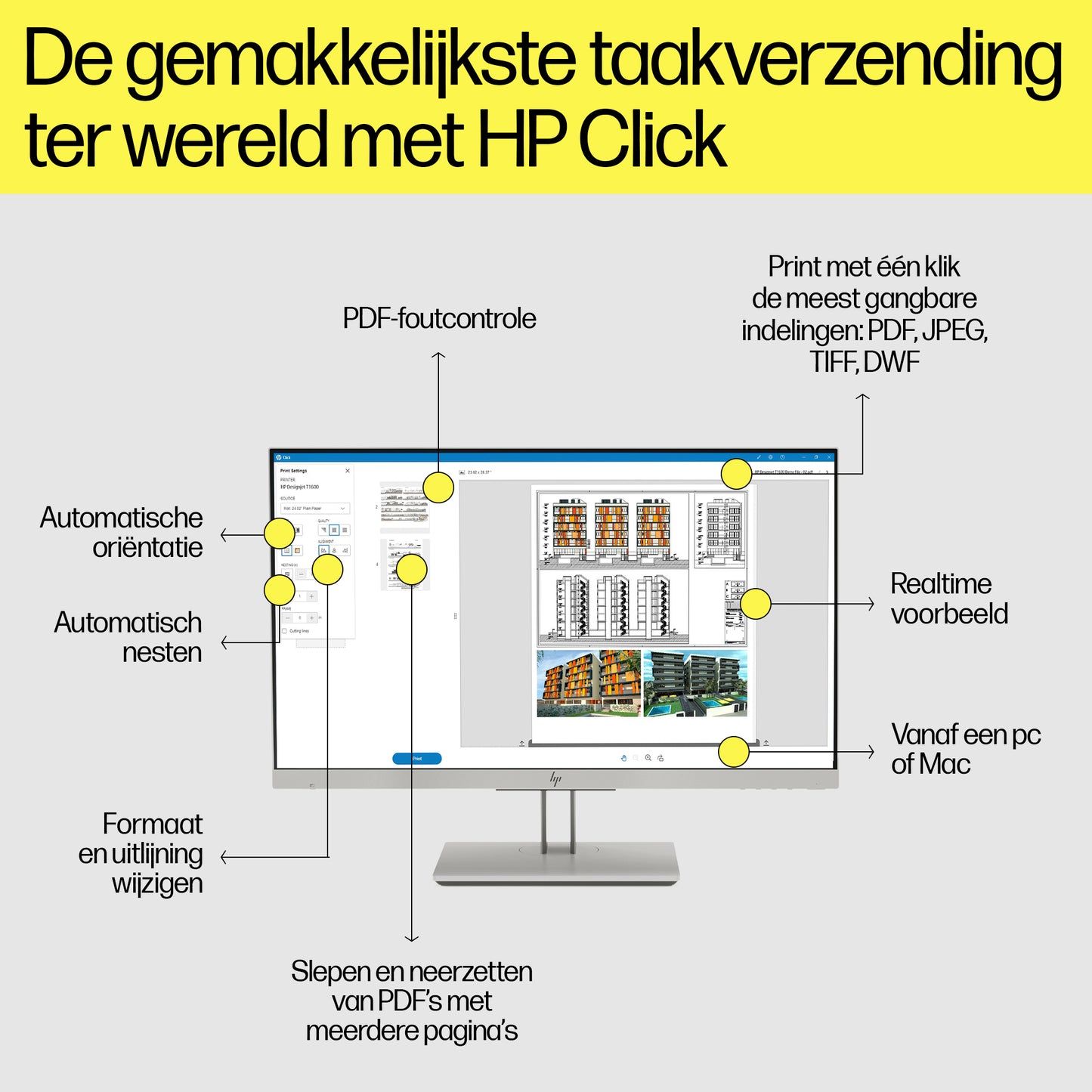 HP DesignJet T1600PS 36-in Printer