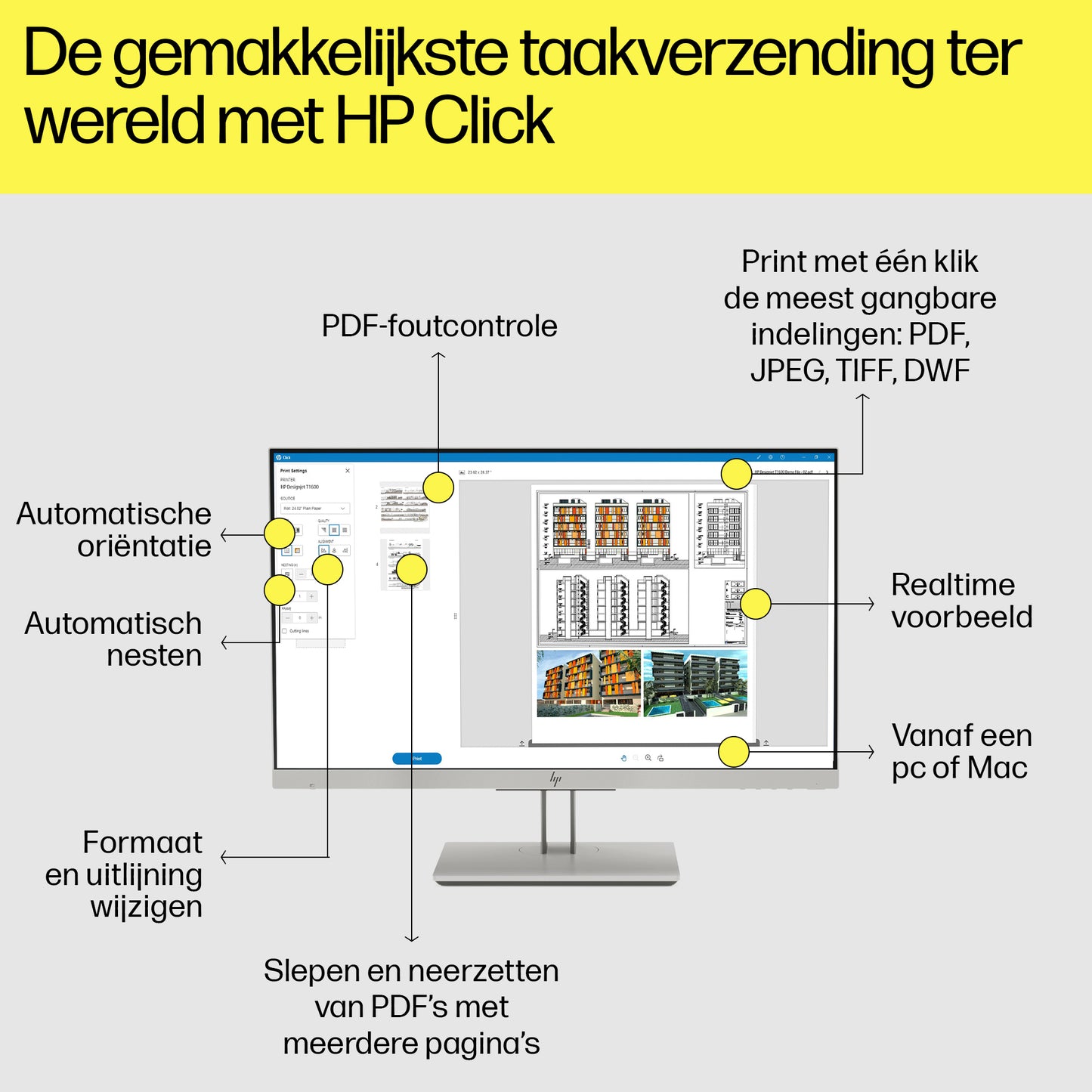 HP DesignJet T2600dr PS 36-in MFP
