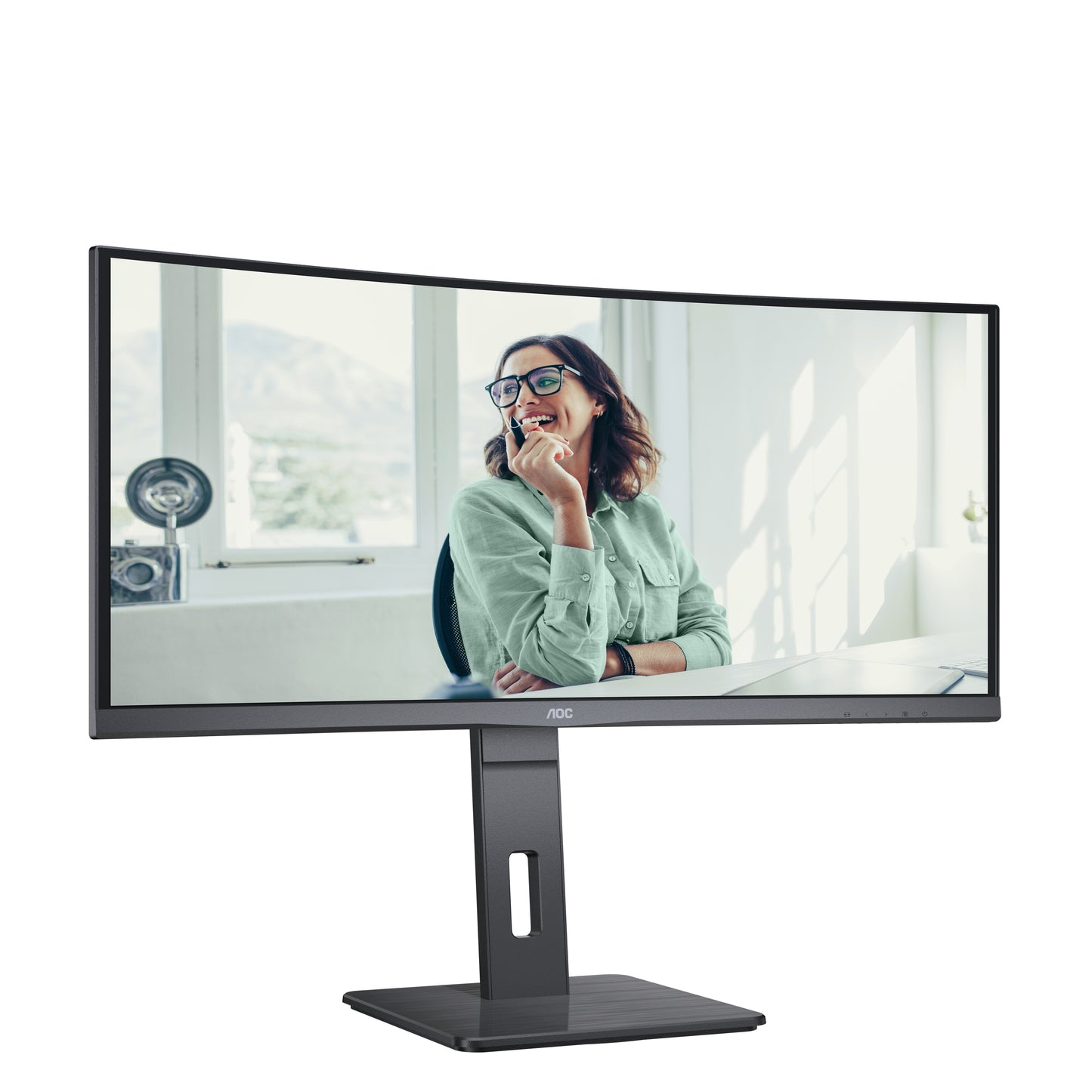 CU34P3CV 34IN DOCK VA Curved 3440x1440 CU34P3CV