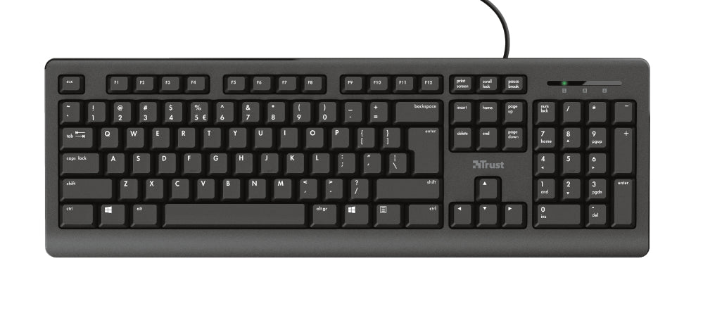 Trust Primo Keyboard Wired Qwerty (US)