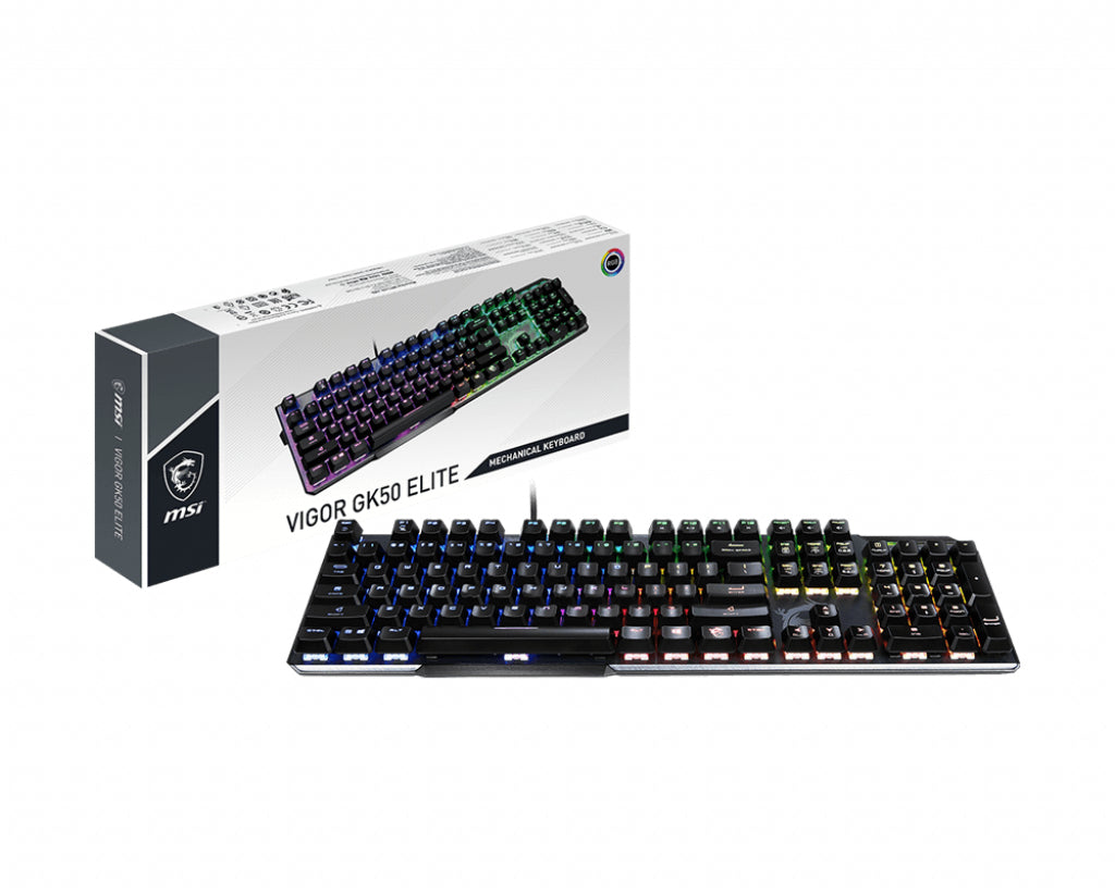MSI Vigor GK50 ELITE BE GAMING Keyboard US