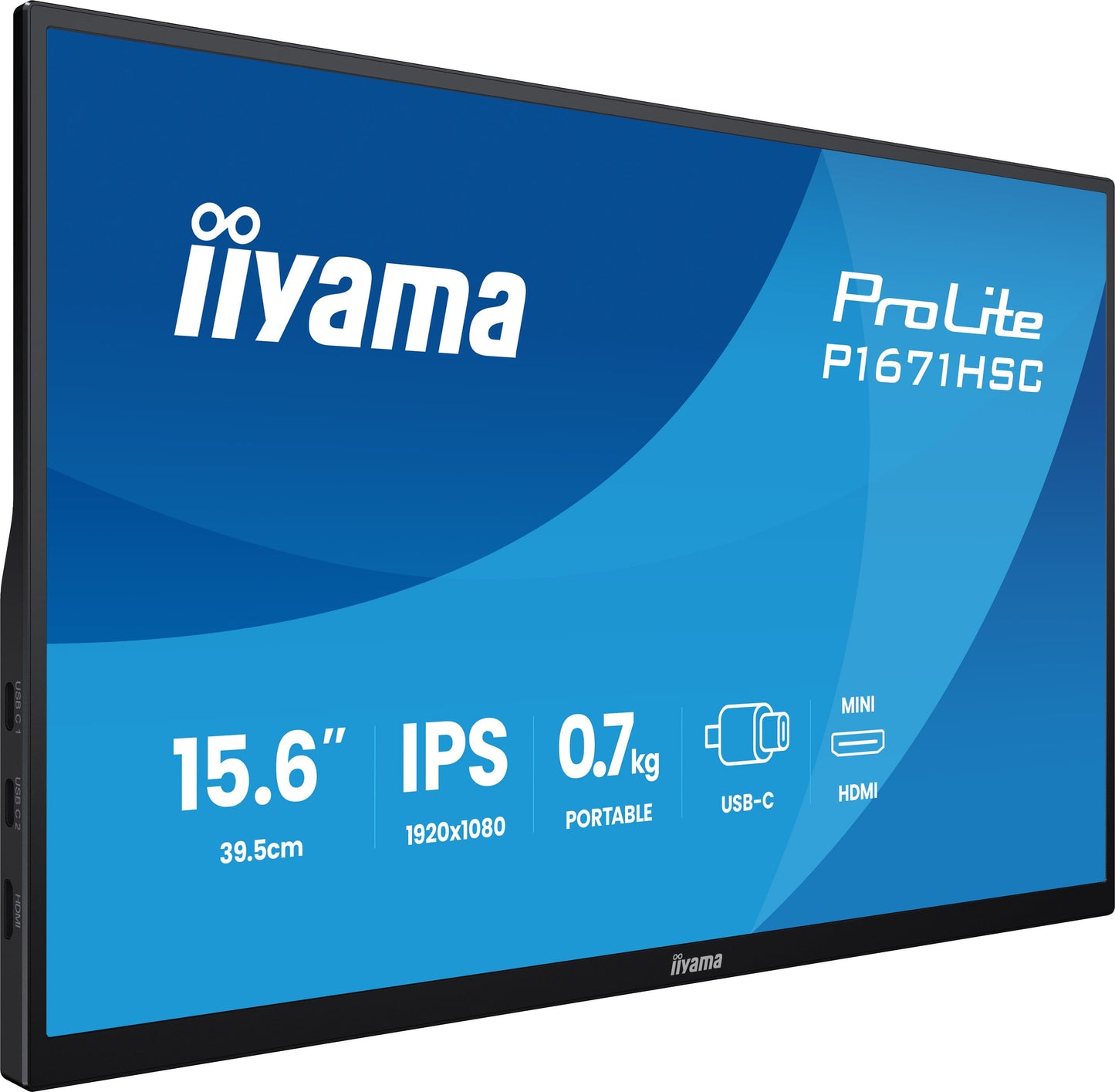 IIYAMA 32WIDE LCD, 2560 x 1440 QHD, IPS panel, LED Bl., USB-Hub (2xOut v3.2 + 2xUSB-C(7,5 Watt), Height Adjust.(15cm), Adaptive Sync, 350cd