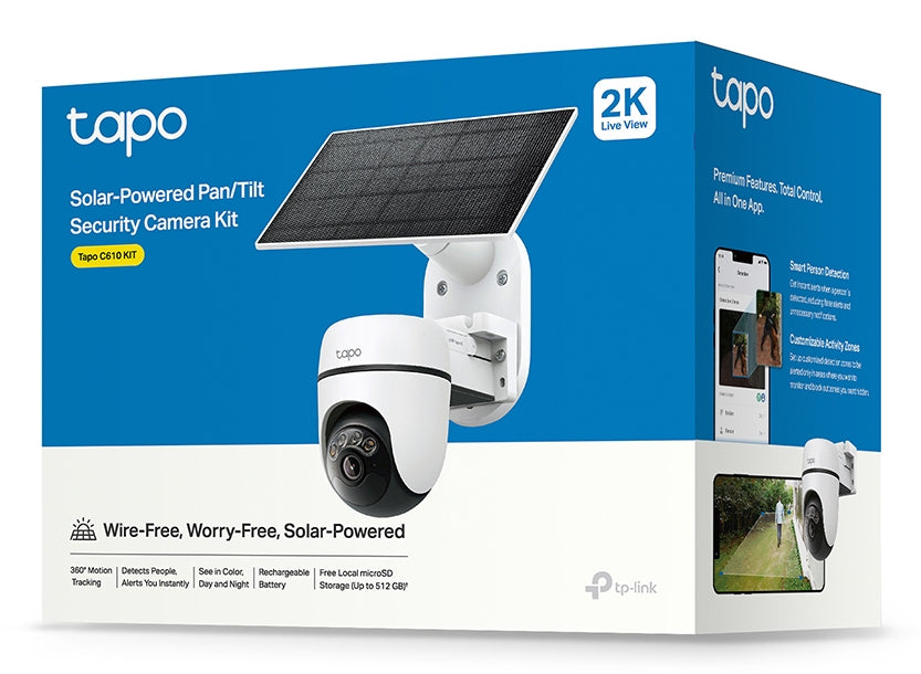 Tapo C610 KIT Solar-Powered Pan/Tilt Sec TAPO C610 KIT
