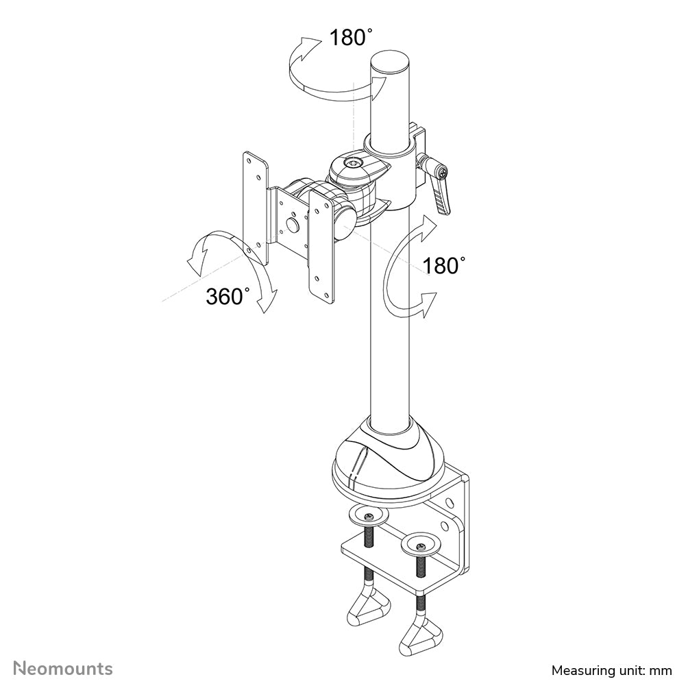 Flat Screen Desk Mount (clamp)