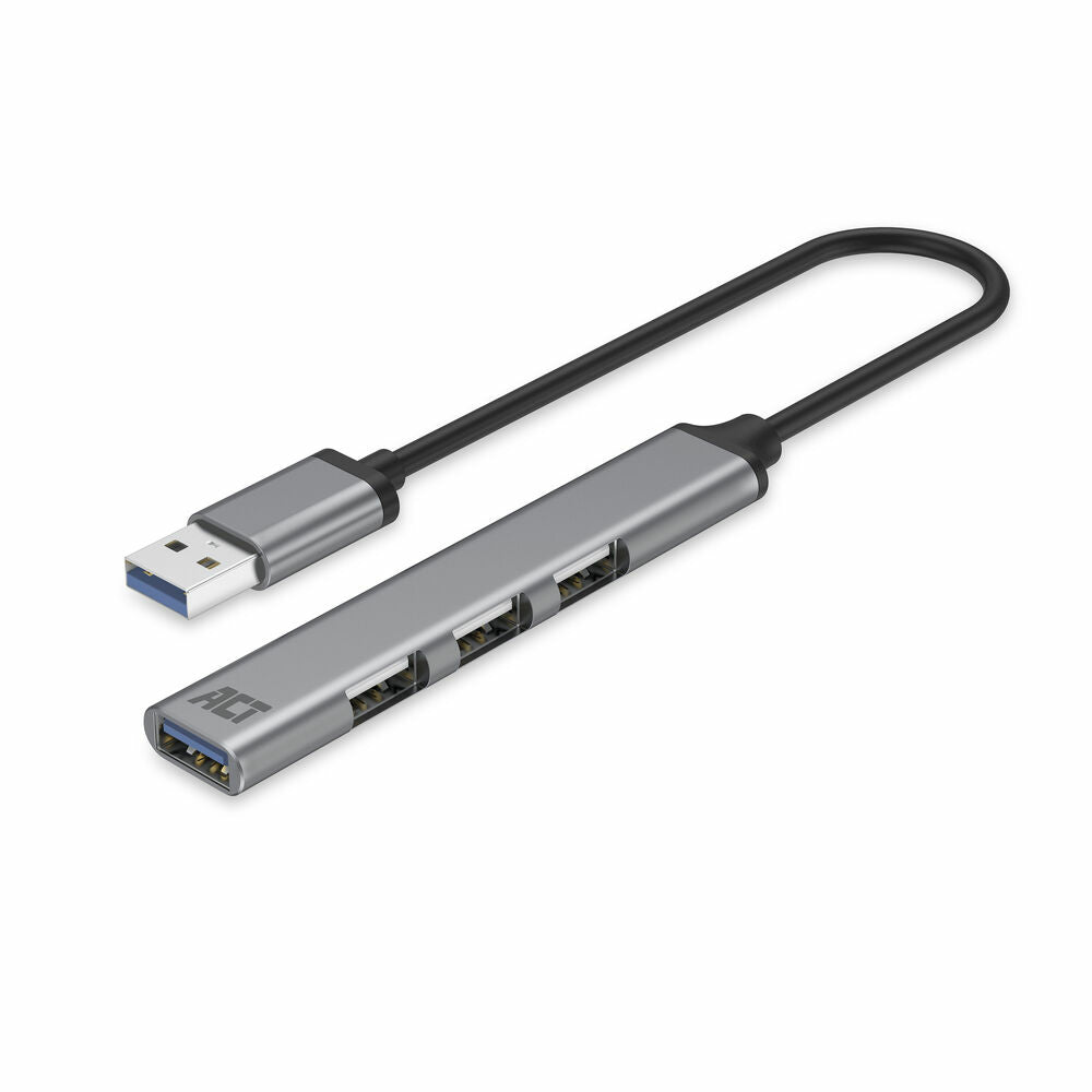 ACT USB-A hub 3.0, 4 poorts USB-A