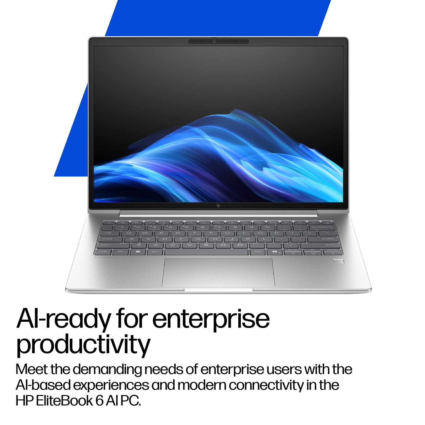 HP EliteBook 6 G1i 14 inch AI PC, Ultra 5 225U, 14 WUXGA, 300 Nits, IR Camera, 16GB, 512GB PCIe NVMe Value SSD, W11 Pro, Backlit, WLAN + BT