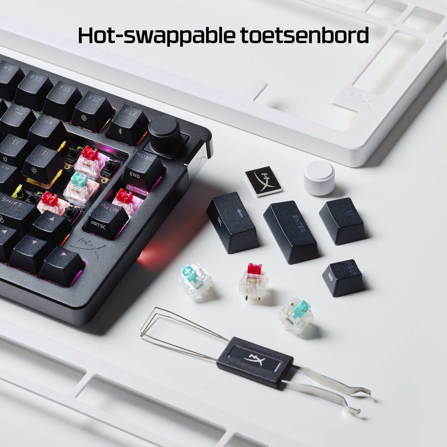 HyperX Alloy Rise 75% Size Wireless Keyboard FR AZERTY
