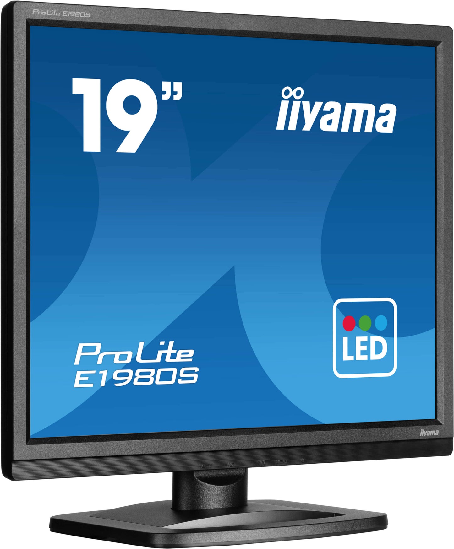 IIYAMA 19 LCD, 1280 x 1024, TN Panel, LED Bl., HDMI, DisplayPort, 250 cd/m², 12.000.000:1 ACR, Speakers, 3ms