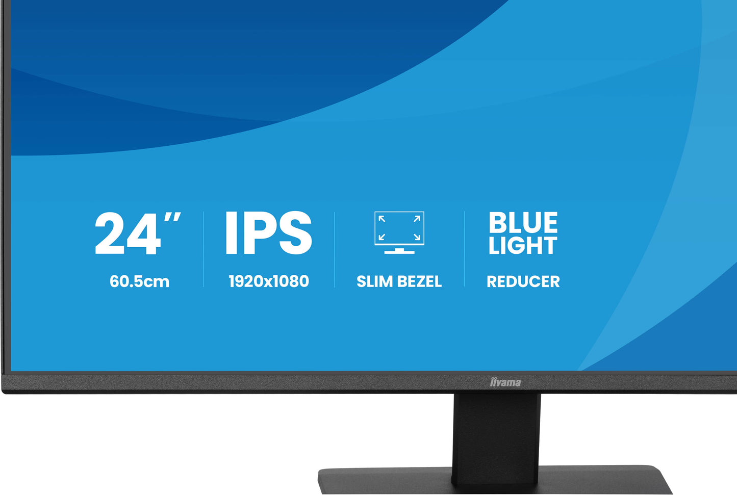 Iiyama Prolite X2491H-B1 24WIDE LCD, 1920 x 1080, 120 Hz IPS panel, LED Bl., Adaptive Sync, 350 cd/m², 1500:1 Static Contrast, 80.000.000:1