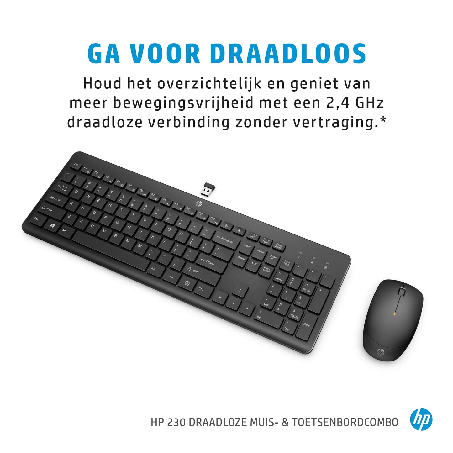 HP 230 WRLS Mouse and Keyboard Combo 3L1F0AA#AC0