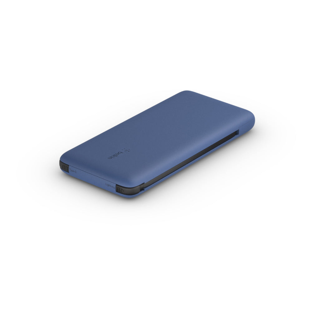 BELKIN 10K PD Power Bank with Integrated Cables USB-C and Lightning