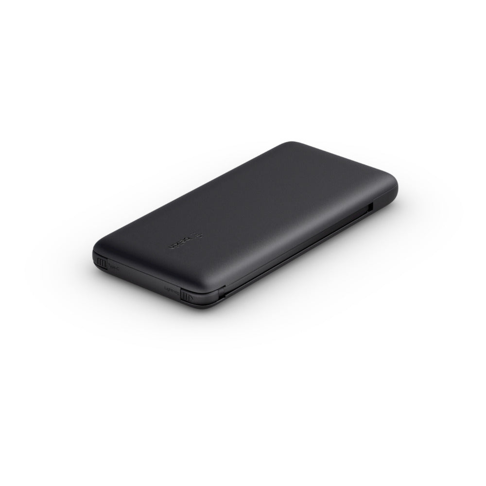 BELKIN 10K PD Power Bank with Integrated Cables USB-C and Lightning