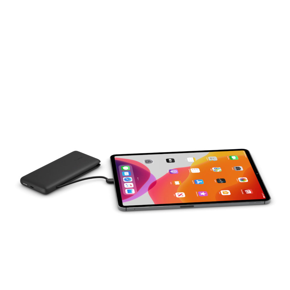 BELKIN 10K PD Power Bank with Integrated Cables USB-C and Lightning