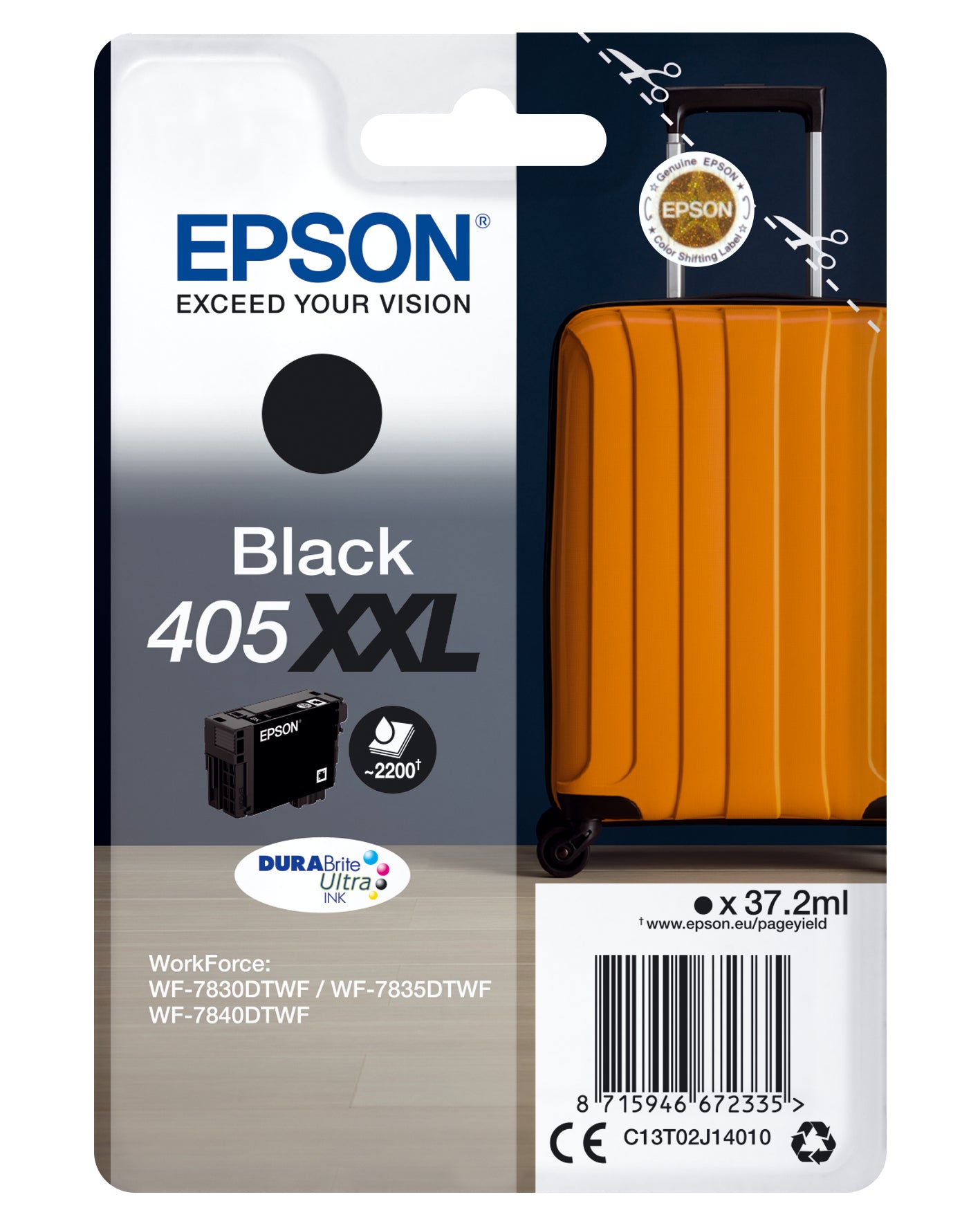 Ink Cartridges DURABrite Ultra 405XXL XX C13T02J14010