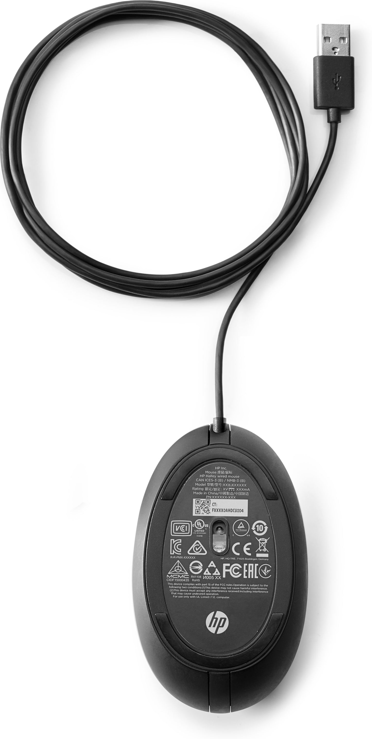 ACC: HP Wired Desktop 320M Mouse (Halley)