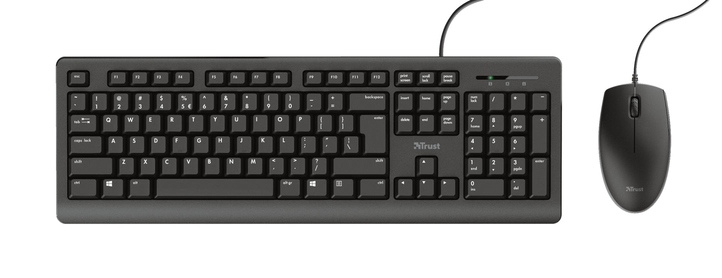 Trust Primo Keyboard & Mouse Set Azerty (BE)