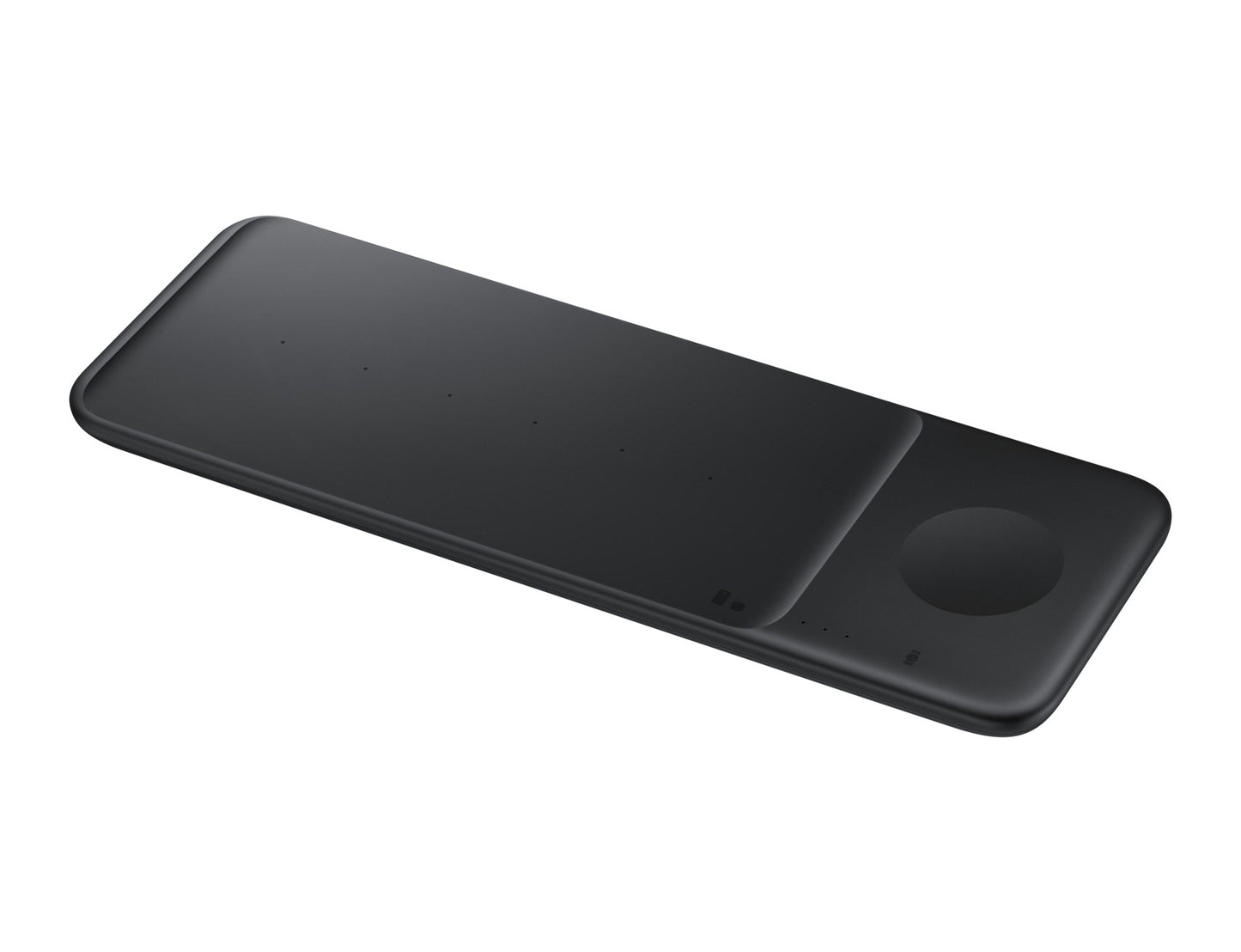 WIRELESS CHARGER TRIO - FAST 7.5W X2, 3.5WX1, - ZWART