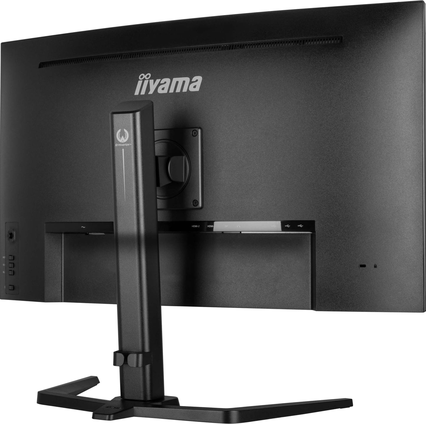 IIYAMA 32WIDE LCD  G-Master Red Eagle  2560 x 1440  QHD Curved VA panel  FreeSync   USB-Hub(4x Out v3.2)  Height Adjust.(15cm)  3000:1 Stat