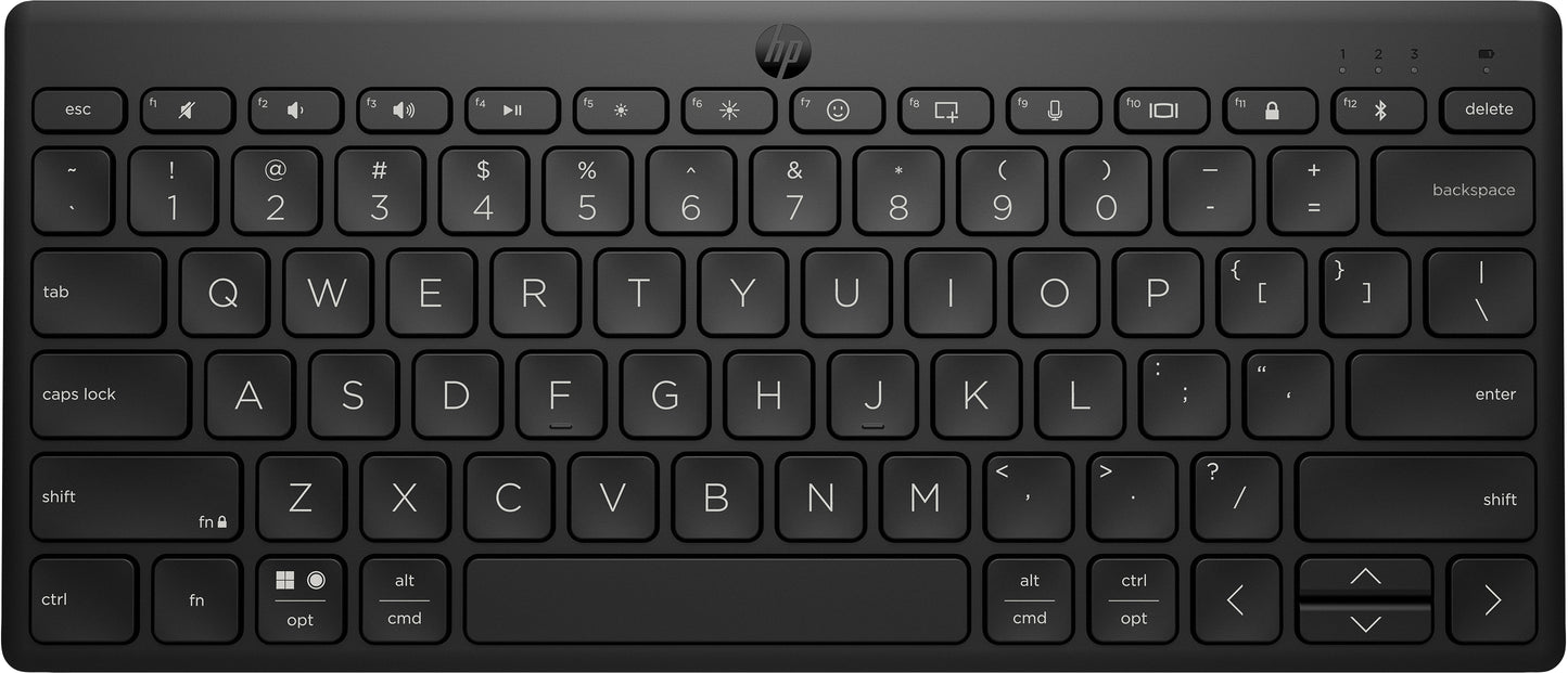 HP 350 Black Compact Multi-Device Keyboard BEL