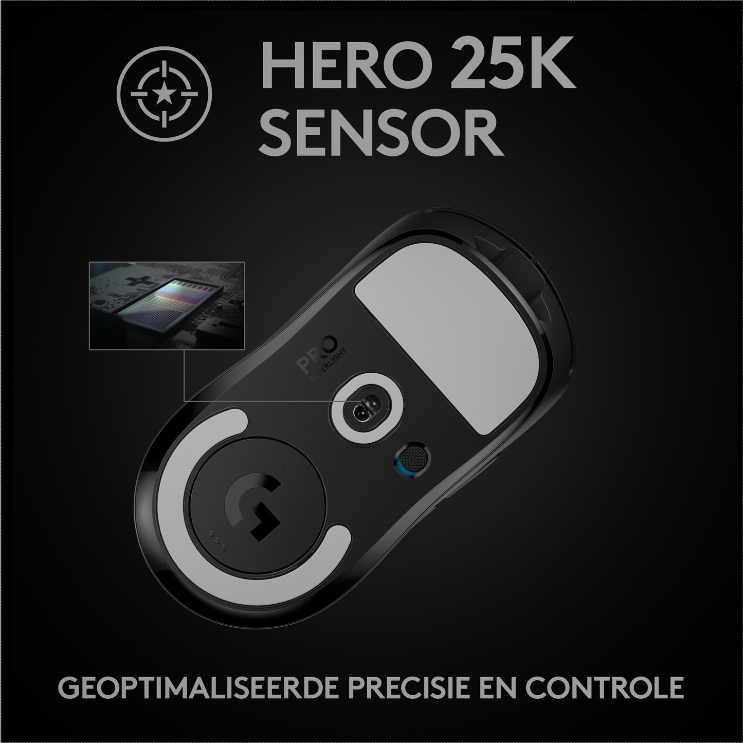 Logitech Mouse Pro X Superlight Lightspeed Wireless Black