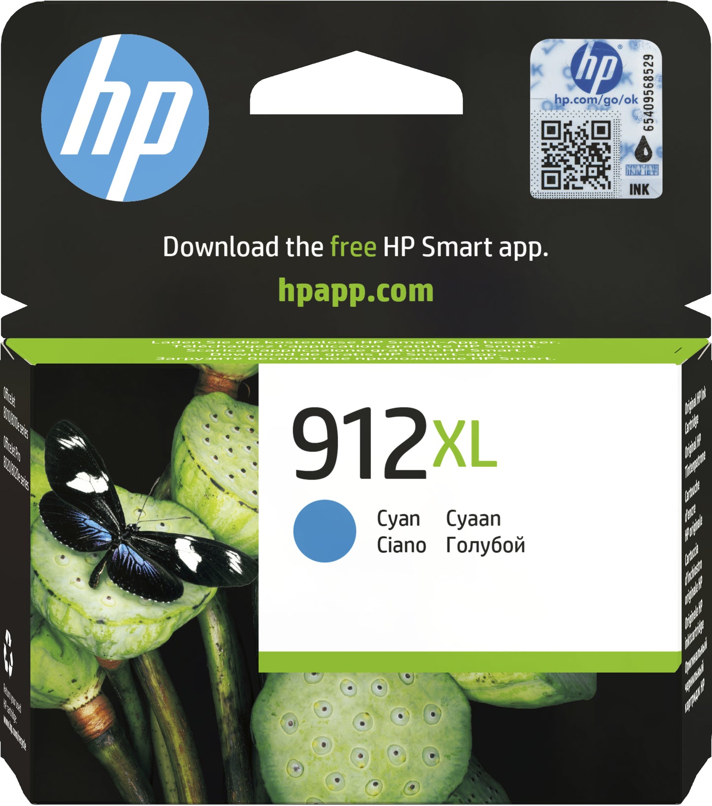 HP 912XL INKTCARTRIDGE CYAAN