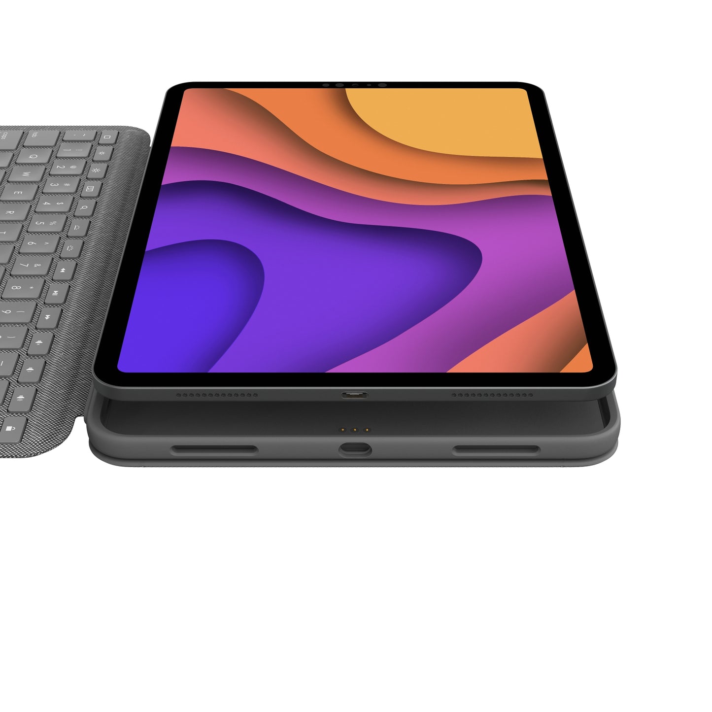 Logitech Folio Touch for iPad Air 11-inch (M2 & M3) & iPad Air (5th gen) - OXFORD GREY - Azerty