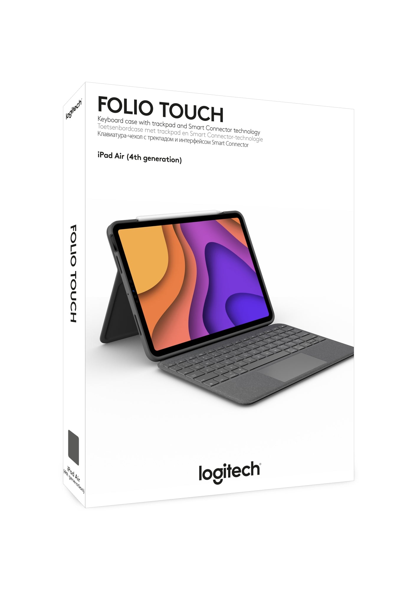 Logitech Folio Touch for iPad Air 11-inch (M2 & M3) & iPad Air (5th gen) - OXFORD GREY - Azerty