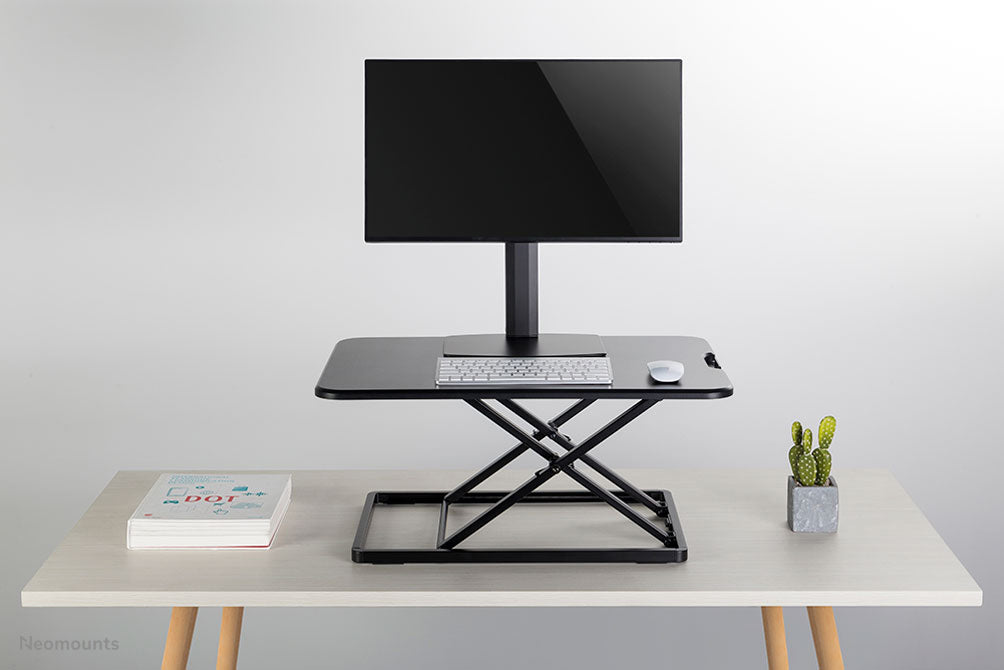 NEWSTAR Workstation - sit-stand workplace height adjustment: 4-40cm