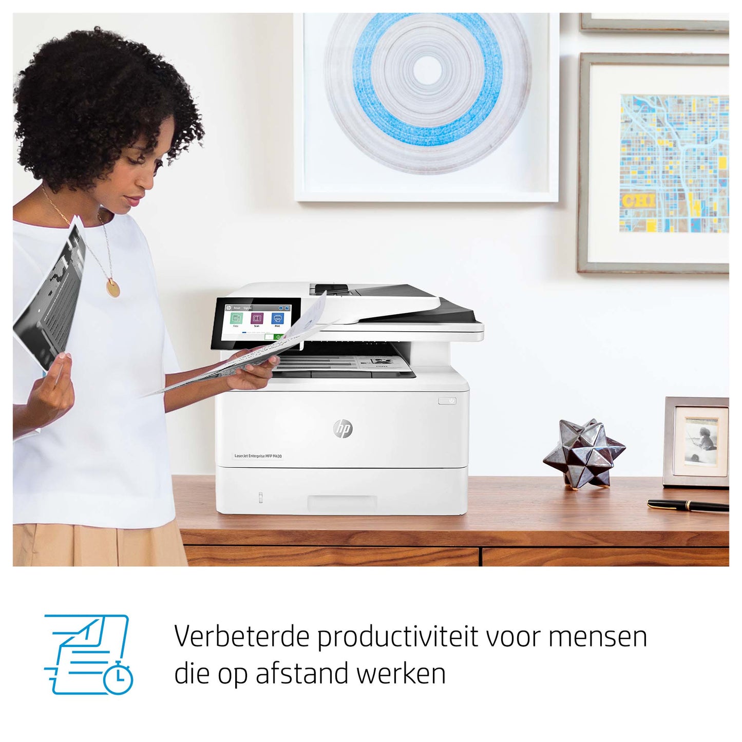 HP LaserJet Ent MFP M430f Printer SHOW-I 3PZ55A*SHOW-IT