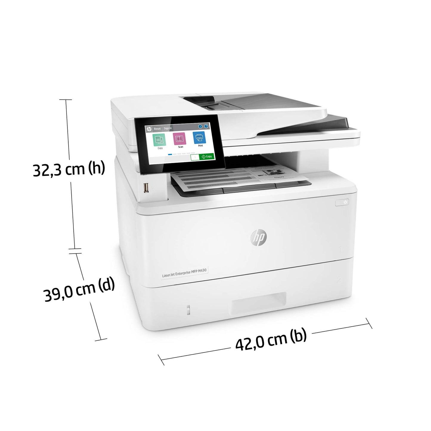 HP LaserJet Ent MFP M430f Printer SHOW-I 3PZ55A*SHOW-IT