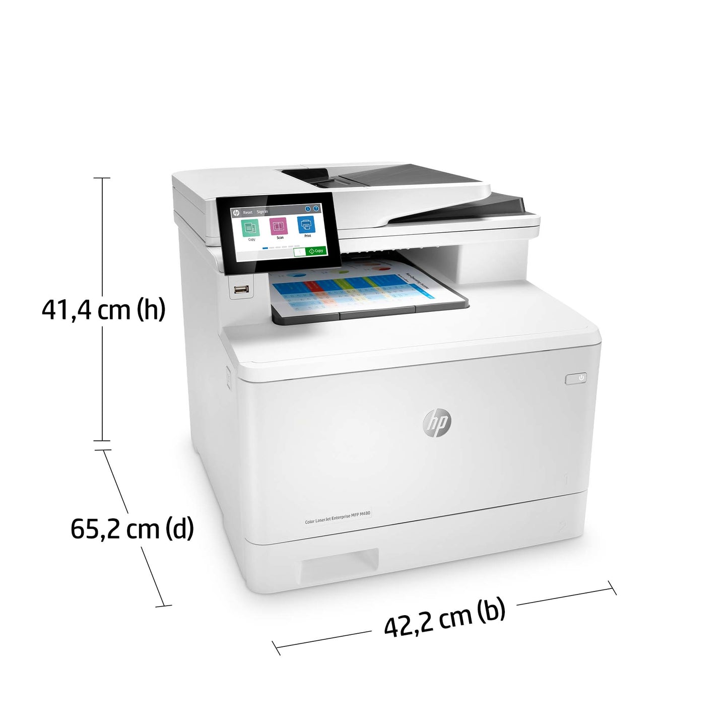 HP Color LaserJet Ent MFP M480f Prntr SH 3QA55A*SHOW-IT