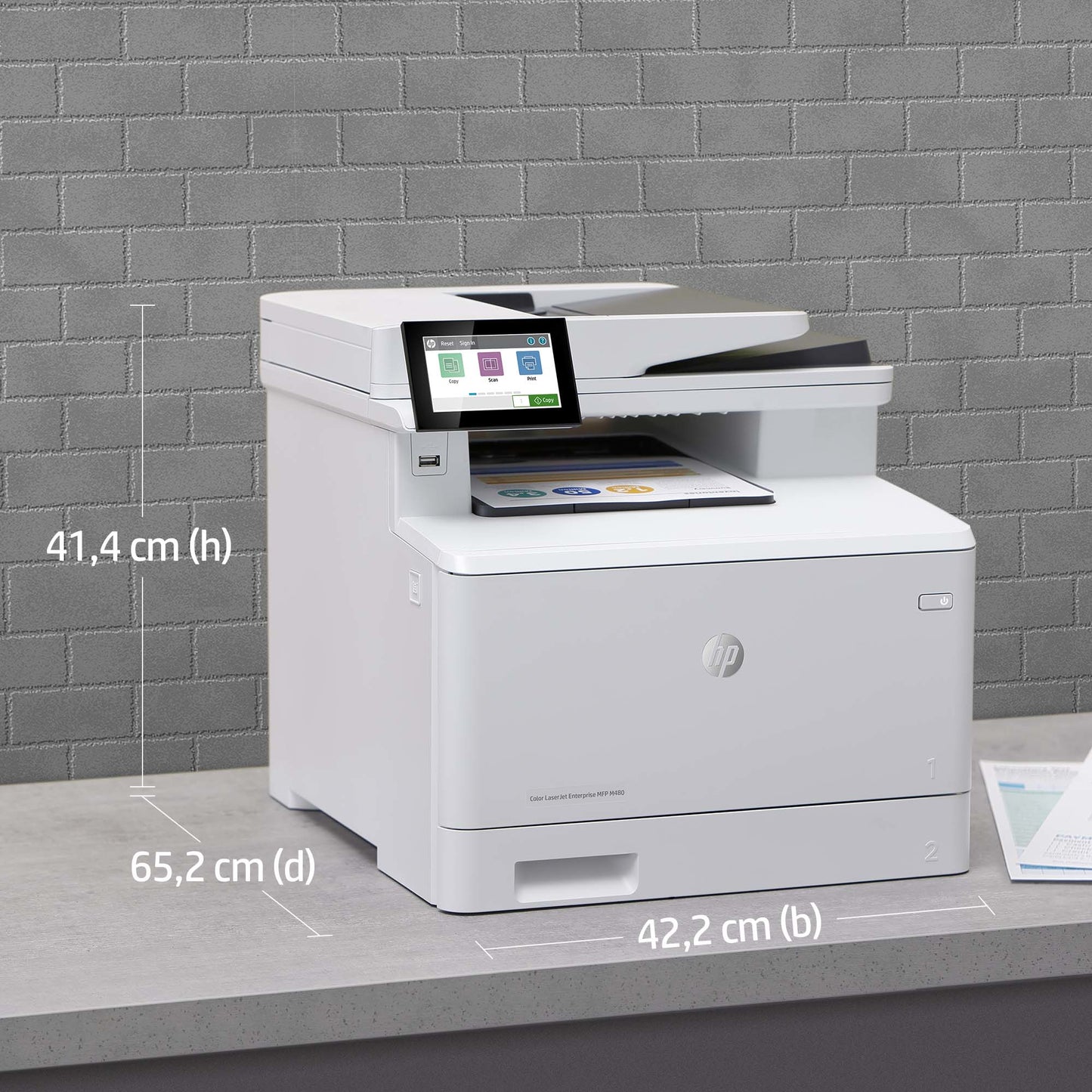 HP Color LaserJet Ent MFP M480f Prntr SH 3QA55A*SHOW-IT