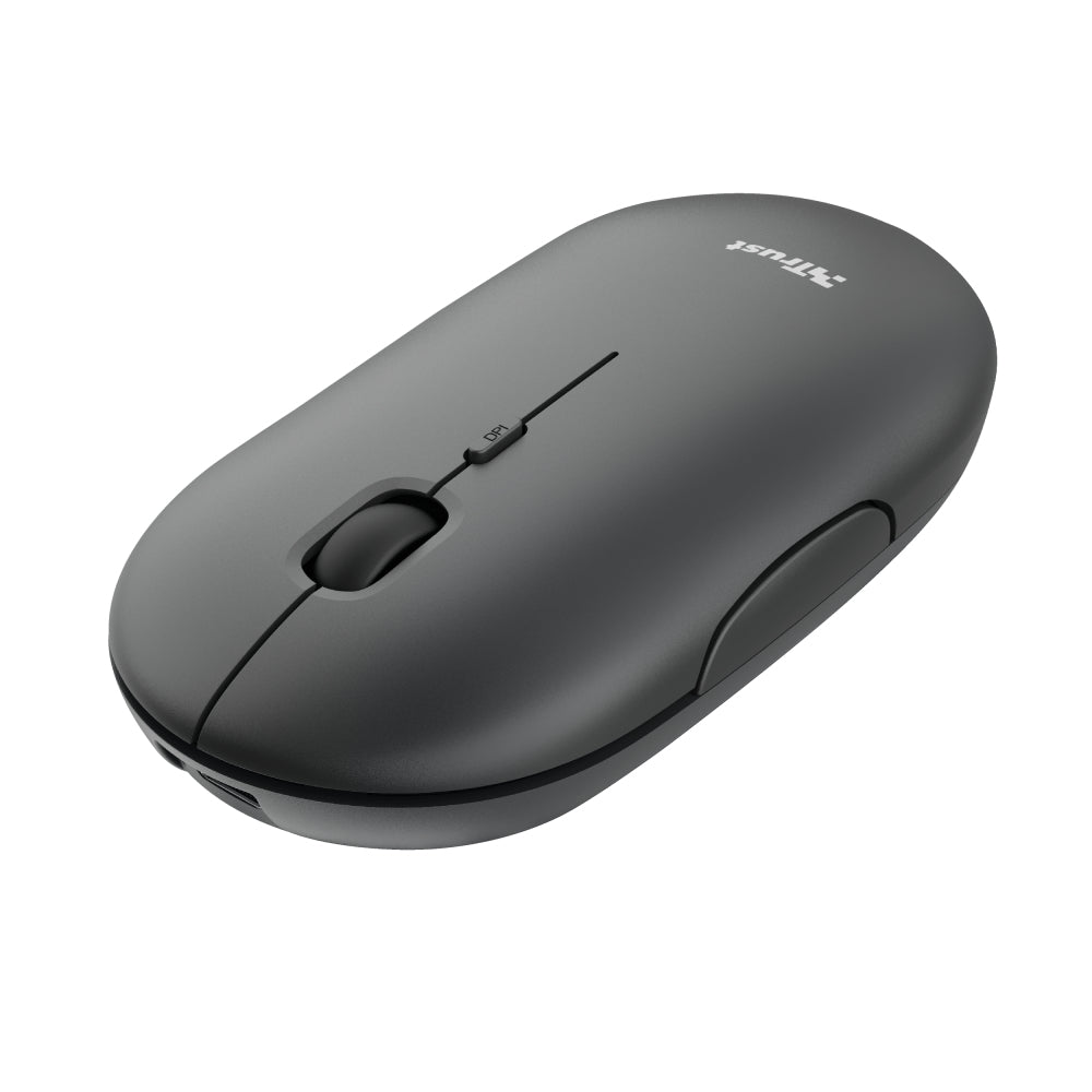 TRUST PUCK WRL RCHRGABLE MOUSE BLK