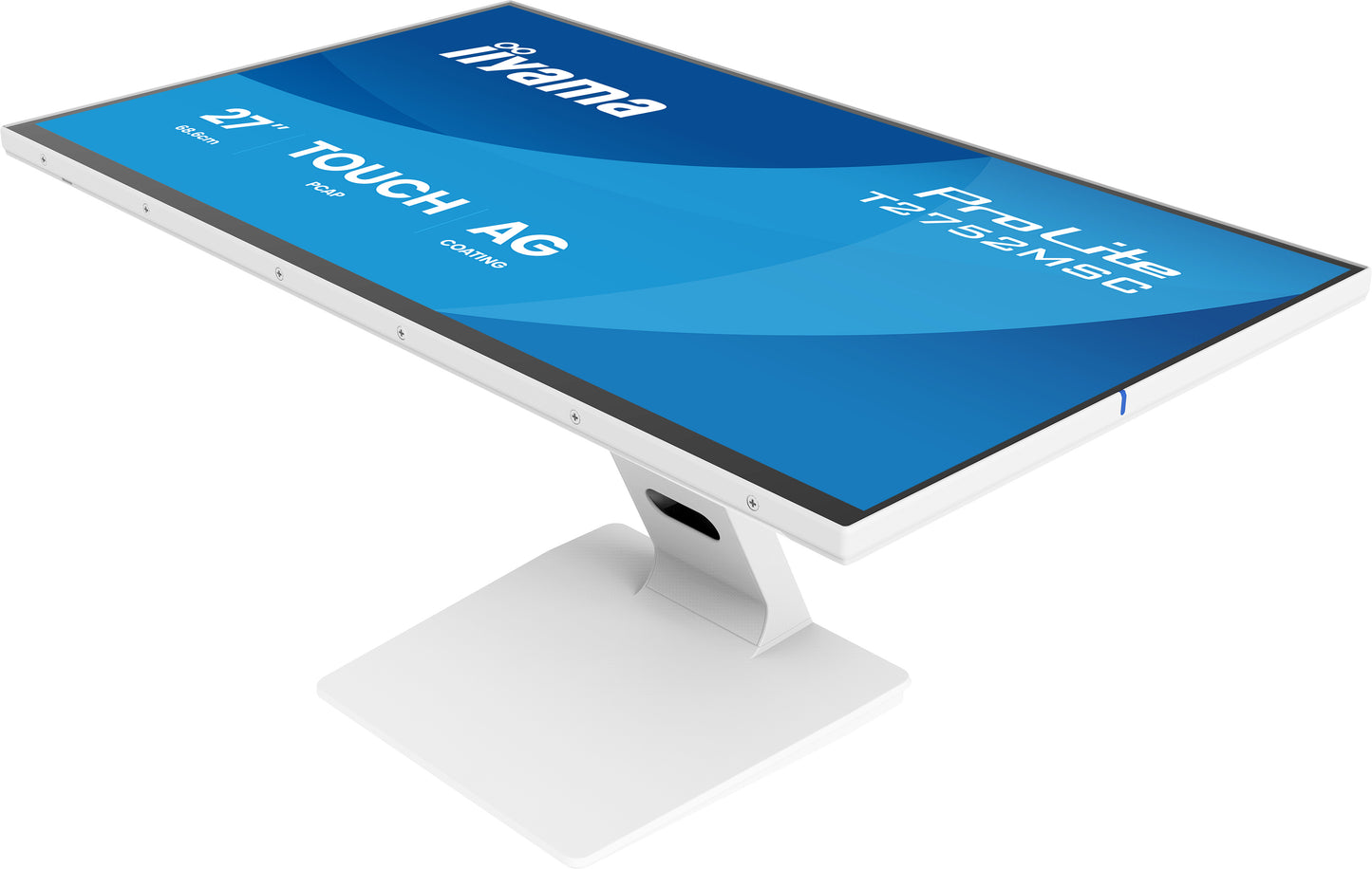 IIYAMA T2752MSC-W1AG 27inch WHITE IPS Optical Bonded PCAP 10P Touch with AG and Anti-Finger print coating 1920x1080