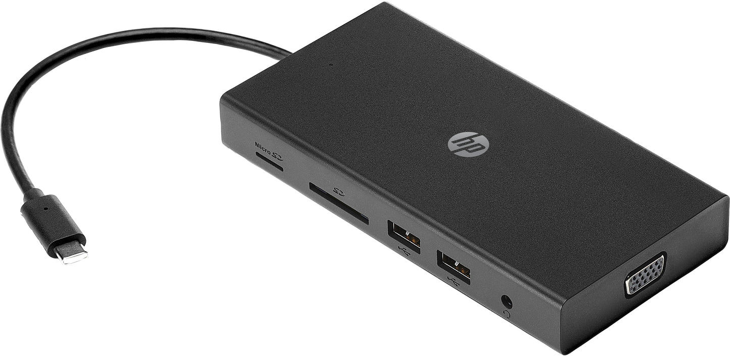 HP Travel USB C Multi Port Hub 1C1Y5AA#ABB