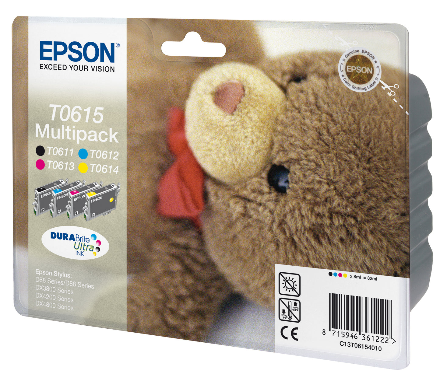 CARTR EPSON T0615 Multipack Zw/C/M/Y