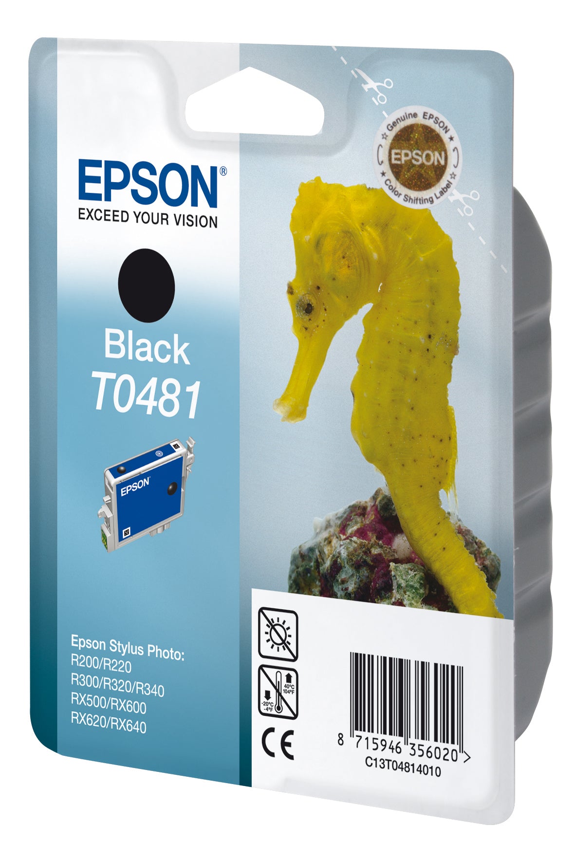 EPSON T048 BLACK BR FOR R300