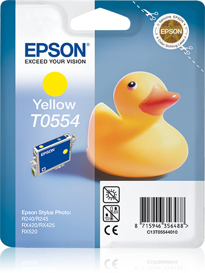 INK CARTRIDGE T0554 YELLOW 8ML C13T05544010