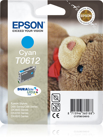 EPSON Stylus D68 Photo Edition/88/88 Plus,DX3800/3850/3850plus/4200/4250/4800/4850/4850plus Cyan RF Tag
