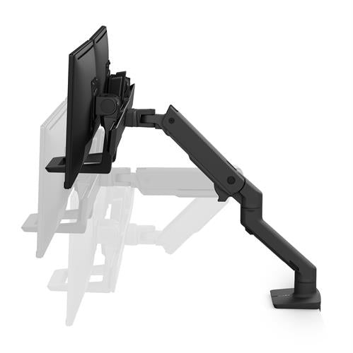 HX DESK DUAL MONITOR ARM MATTE BLACK 45-476-224