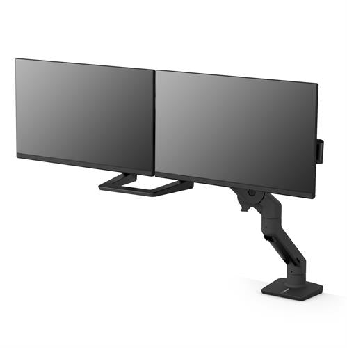 HX DESK DUAL MONITOR ARM MATTE BLACK 45-476-224