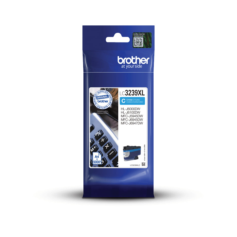 BROTHER LC-3239XLC CARTRIDGE Cyaan